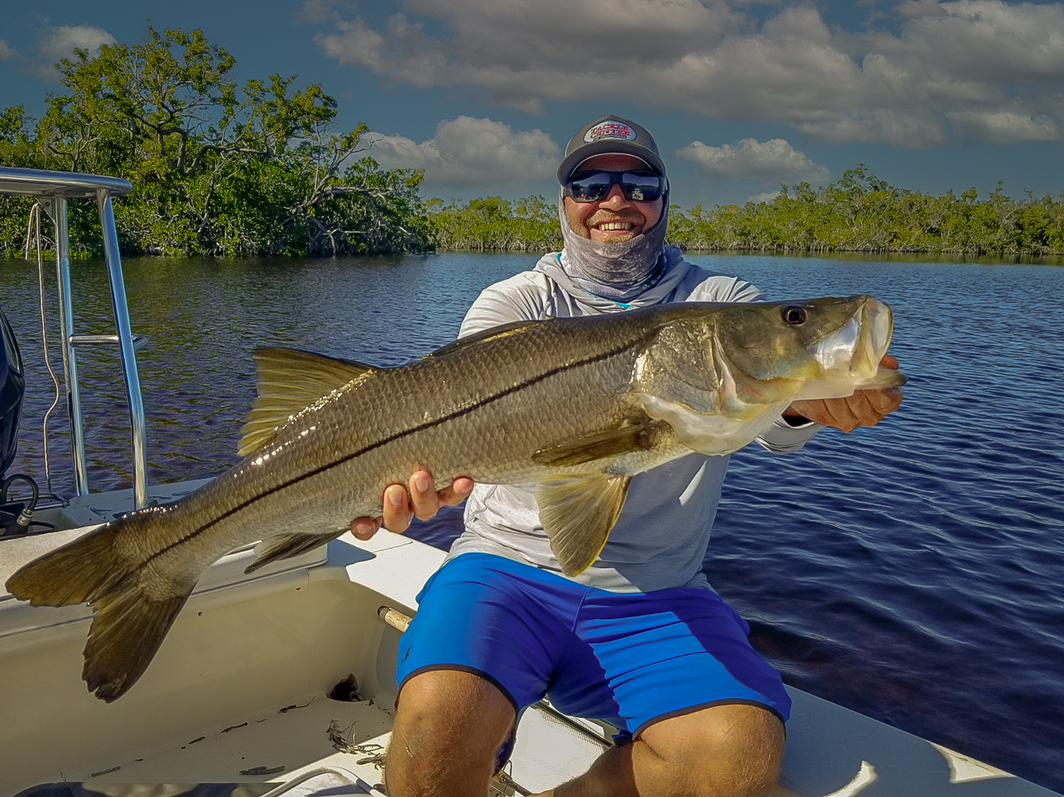 Snook Fishing in the Everglades - Geoff Colmes, and Andy Putetti