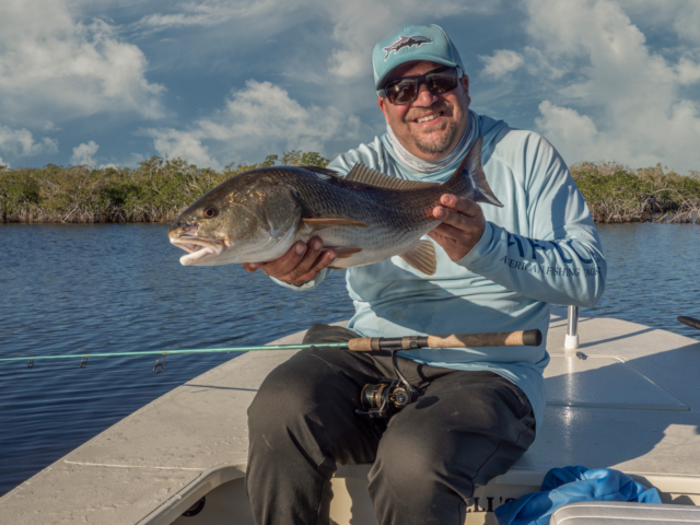 Redfish in the Florida Everglades - Capt Andy Putetti